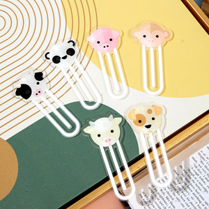 Marcapáginas de Acrílico con Diseño de Animales, Impresión Digital de Alta Definición Personalizada, para el Día del Maestro, Manualidades de Plástico de Calidad - Product Image 2
