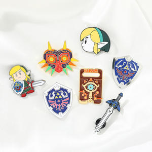 เข็มกลัดโลหะสลักลายดอกทานตะวัน <span class=keywords><strong>Zelda</strong></span> <span class=keywords><strong>breath</strong></span> <span class=keywords><strong>Wild</strong></span> สั่งทำได้ - Product Image 2