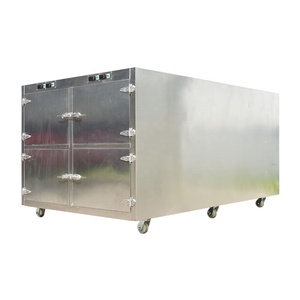 <span class=keywords><strong>Chambre</strong></span> <span class=keywords><strong>froide</strong></span> de morgue de réfrigérateur de cadavre mortuaire de 4 corps sur mesure pour la maison funéraire - Product Image 1