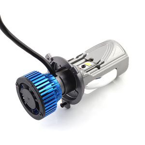 Lente de Proyector LED H4 de <span class=keywords><strong>140</strong></span> W y 14000 LM, Lente Dual Ojo de Pez, <span class=keywords><strong>Mini</strong></span> Bombilla de Faro LED H4 de 6500 K para Automóvil, Lente LED H4 - Product Image 6