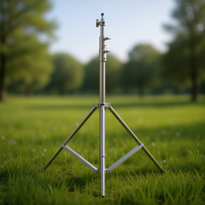 Trépied en acier inoxydable Db 2.88M avec bouton de verrouillage et pieds pliables pour appareil photo numérique - Product Image 2