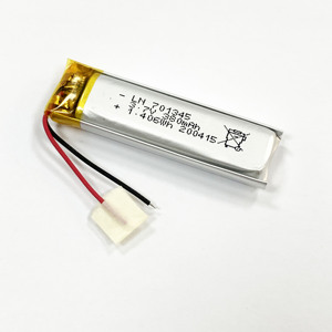 소형 리포 배터리 3.7V 380mAh 1.406Wh 701345 681345 보호 기능이 있는 충전식 리튬 폴리머 배터리 - Product Image 4