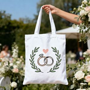 Custom <b>Reusable</b> Luxury Foldable Cotton Canvas Shopping <b>Bags</b> with Personalized Logos - Product Image 1