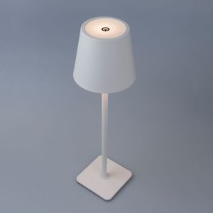 Elegante impermeable portátil creativo DIY Metal RGB luz táctil atenuación lámpara de mesa recargable - Product Image 1