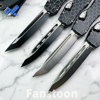 Couteau pliant multifonctionnel DIY OEM à poignée en aluminium, fourni directement par l'usine, pour la chasse, la défense personnelle et les activités tactiques en extérieur.