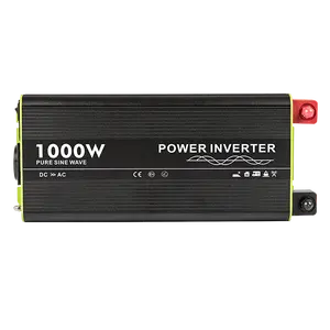 Pure Sine Wave Inverter & Converters Cars Wild Used 1000W DC 12v/24v/48v to AC 110V/220V/230V 11 Years Factory