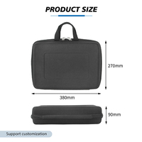Série de étuis en EVA moulés sur mesure avec insert en mousse, sac de transport antichoc pour outils de précision, électronique et voyages