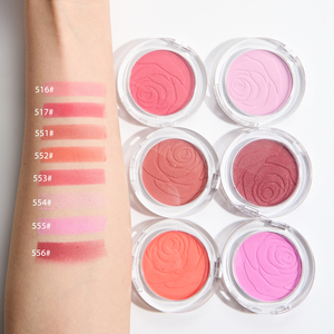 Polvo de Maquillaje Personalizado, Rubor Vegano, Iluminador, Bronceador, Paleta de Rubor de Alta Pigmentación, Rubor de Alta Calidad, Marca Privada - Product Image 3
