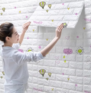 L'ensemble de l'Internet best-seller <span class=keywords><strong>bloc</strong></span> de mousse éponge auto-adhésif chambre d'enfant 3D Stickers muraux - Product Image 6