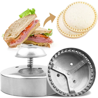 Syh2047 Moule réutilisable pour sandwichs, coupe-sandwichs, machine à sandwichs sans croûte pour petit-déjeuner, déjeuner et bento DIY
