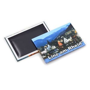 Good Quality Customized City Koln Souvenir Landmark Tinplate <b>Fridge</b> Magnet - Product Image 5
