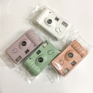 Telecamere a pellicola Hayamou 18Exp 35mm Bulk Pink Custom Film Camera Flash fotocamera usa e getta con pellicola - Product Image 2