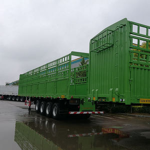 Semirremolque <span class=keywords><strong>de</strong></span> 3-4 Ejes, 40-60 Toneladas, con Paredes Laterales, Acero Resistente para Carga a Granel y Transporte Logístico Interurbano - Product Image 3