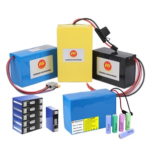 แบตเตอรี่ลิเธียมไอออนแบบชาร์จได้ 24v 36v 48v 60v 72v 18650 21700 ปรับแต่งได้ ความจุ 10ah 20ah 30ah 40ah 50ah 60ah 100ah - Product Image 1
