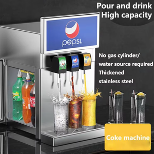 Máquina Dispensadora Automática de <span class=keywords><strong>3</strong></span> Bebidas Congeladas para Refrescos, Máquinas Comerciales de Refrescos de Cola, Refrigeración de Frutas Frías, Bebidas - Product Image 6