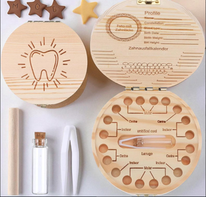 Vente en gros FSC BSCI personnalisation boîte <span class=keywords><strong>de</strong></span> fée des dents <span class=keywords><strong>de</strong></span> bébé en bois <span class=keywords><strong>de</strong></span> pin porte-souvenir des dents perdues - Product Image 4