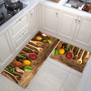 Nuovo <span class=keywords><strong>Tappeto</strong></span> in Velluto Cristallo Resistente, <span class=keywords><strong>Antiscivolo</strong></span>, <span class=keywords><strong>Moderno</strong></span> Tappetino per <span class=keywords><strong>Cucina</strong></span> - Product Image 3