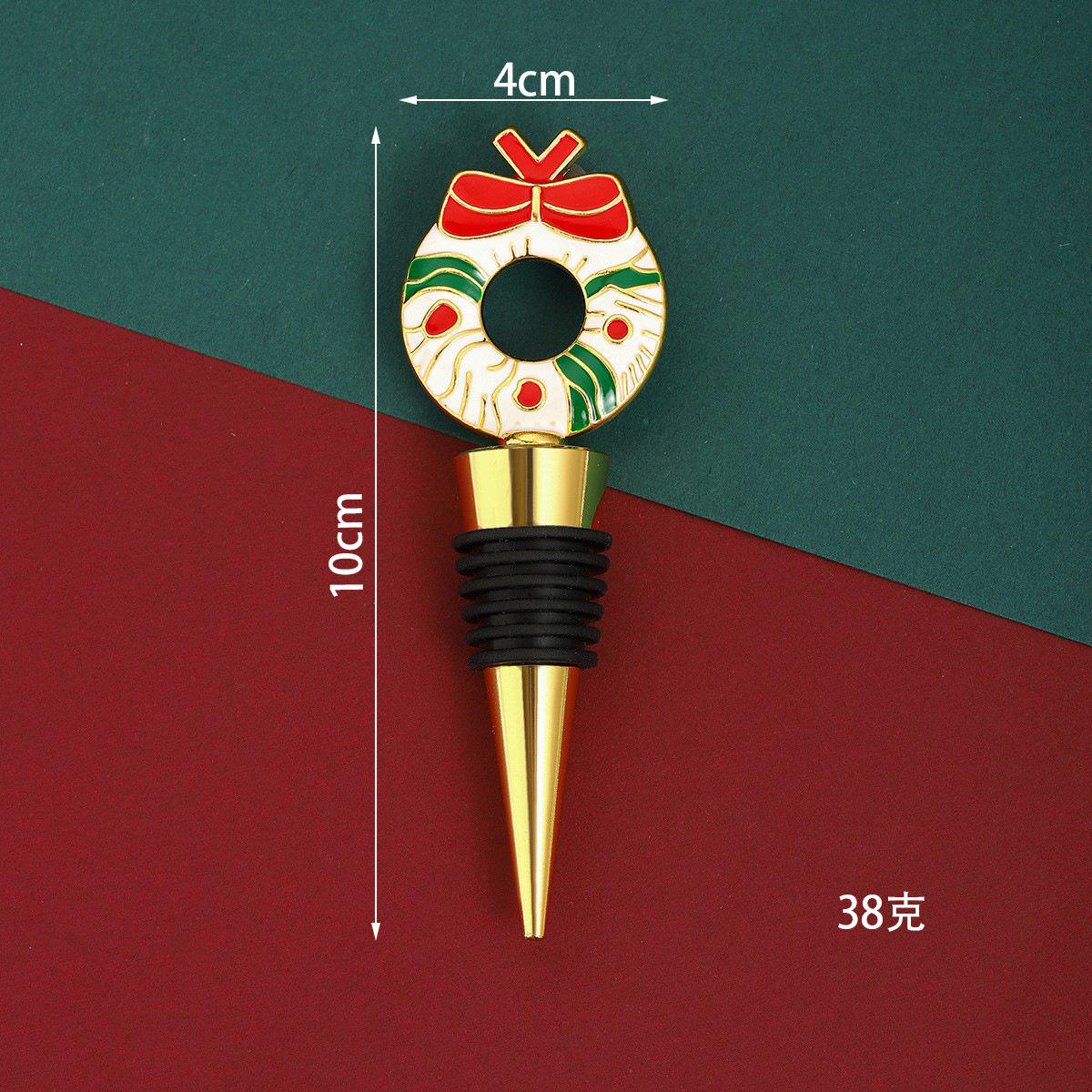christmas wine stopper-4