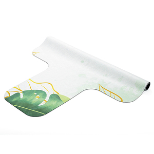 Personalised Anti-Vibration Pilates Suede Yoga Mat Low Priced Foldable Skipping Training Rubber <b>Pad</b> Restructuring Core <b>Bed</b> Yoga - Product Image 1