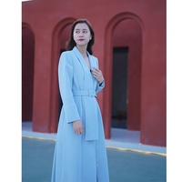 Dernier design de blazer long personnalisé pour femmes, robe de bureau, nouvelle abaya pour femmes musulmanes