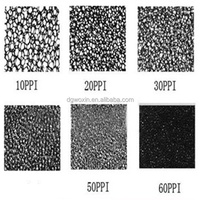 WOXIN Filtres en mousse de graphène 10ppi avec couche de colle, écologiques, haute résilience, pour machine d'hydrodermabrasion et filtration d'air