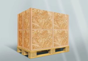 Panneau de placage <span class=keywords><strong>en</strong></span> bois <span class=keywords><strong>OSB</strong></span> imperméable de 18 mm, surface finie, design moderne, colle MDI, meubles de cuisine de première classe - Product Image 1