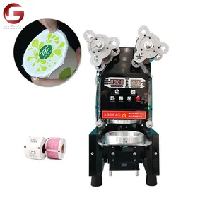 Reliable And Good Fully Automatic Plastic Water Cup Sealing Machine High Speed Cup Sealer For Plastic Paper Cup