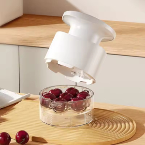 Extractor de Semillas de Cereza Portátil - Deshuesador de Frutas de 7 Cavidades Tipo Presión para Cocina, Conservas y Fiestas - Product Image 1