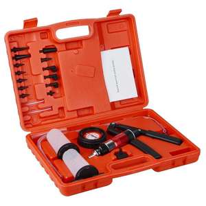 ชุดเครื่องมือถ่ายน้ำมันเบรกแบบมือถือ 21 ชิ้น พร้อมปั๊มสุญญากาศสำหรับทดสอบแรงดัน - Product Image 3