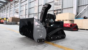 100-Typ RC Schneefräse Hocheffiziente Elektrische Orange Professionelle Schneefräse - Product Image 4