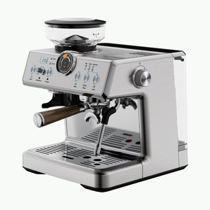 Estilo Italiano Totalmente Semi-Automática Máquina De <span class=keywords><strong>Espresso</strong></span> Integrada Moagem Extração De Vapor Espuma De Leite Para Exportação Comércio Exterior