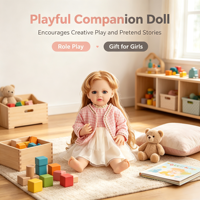 Poupée Reborn réaliste de 22 pouces, corps entièrement en vinyle, aspect de nouveau-né, vêtements assortis, personnalisable, vente en gros, cadeau