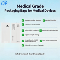 Pochette composite papier-plastique personnalisée pour stérilisation EO, pour sous-vêtements jetables de voyage, emballage individuel, propre et hygiénique, sac scellé à l'arrière