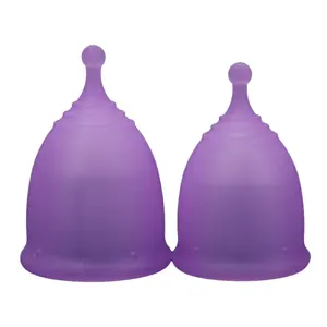 OEM 사용자 정의 월경 컵 주문 온라인 의료 항목 월경 컵 접을 수있는 색상 패키지 월경 컵 재사용