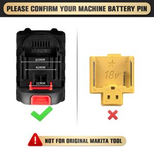 20V 928VF 388VF Plus 锂离子充电电池 30000mAh LED 电量显示 适用于电动工具电池 欧规插头 12 个月保修 - Product Image 4