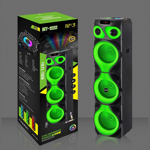 2025 nóng bán ngoài trời J.BL DJ bên hộp BT Loa di động có tính năng đầy màu sắc ánh sáng Microphone - Product Image 3