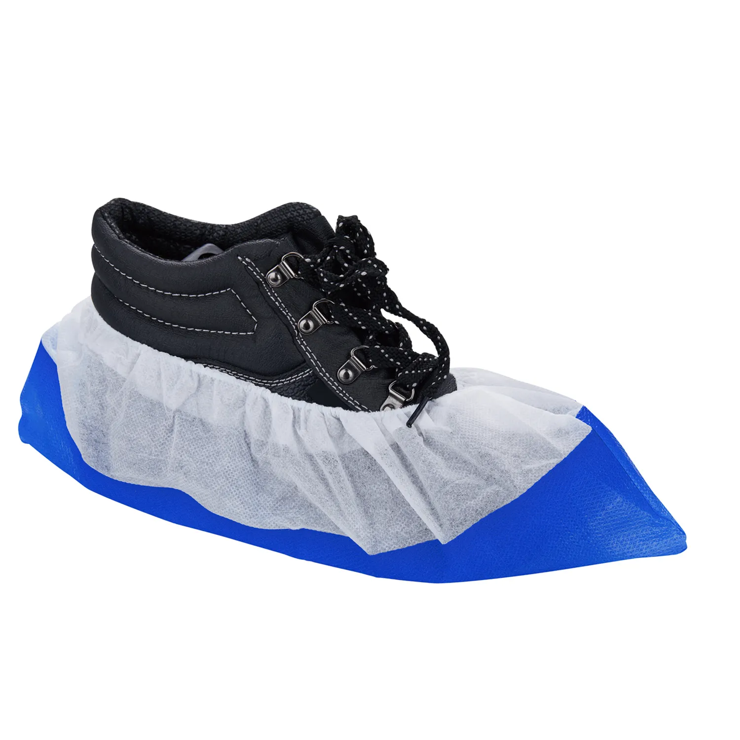 Disposable Use Dust Proof Non Slip Customize Color CPE Coated Shoe Covers Shoe Coverings for Indoor
