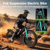 Vélo électrique RTR 48V 1000W+1000W avec batterie au lithium sans balais, vente chaude d'usine, quad électrique pour adulte
