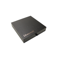 Caja de Embalaje Rígida de Cartón de Lujo con Logotipo Personalizado, Grabado en Relieve, Laminación Mate, Materiales Reciclados, Caja de Regalo con Cajón Deslizante Resistente