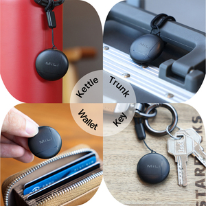 MiLi LiTag pour traceur <span class=keywords><strong>GPS</strong></span> intelligent pour appareils Android et iOS, étanche IP67, matériau plastique - Navigation facile et suivi des bagages - Product Image 6