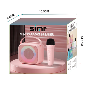 LED Family KTV RGB Party microfono Wireless <span class=keywords><strong>K</strong></span> Singing Machine Outdoor Portable mini Wireless Mic Karaoke altoparlante Bluetooth - Product Image 6