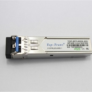 Módulo Óptico SFP Top-Trans 622m 20km DDM, Equipo de Fibra Óptica Gigabit - Product Image 2