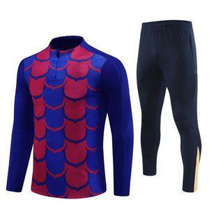 Conjunto Deportivo con Capucha Personalizado Unisex, Traje de Entrenamiento de Fútbol para Adultos, Otoño, Poliéster/Algodón para Exteriores - Product Image 1