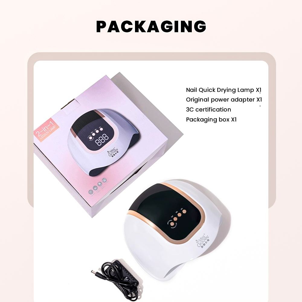 MissGooey 198W Lampe UV