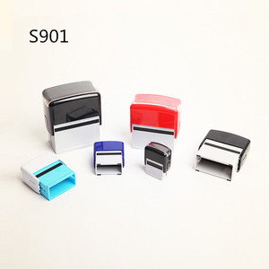 Sello <span class=keywords><strong>de</strong></span> Plástico Personalizable <span class=keywords><strong>de</strong></span> Alta Calidad, Grabado por Láser, Rectangular, con Mango, para Uso en Oficina - Product Image 6