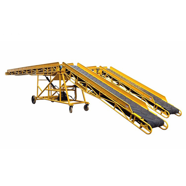 OEM Custom Mobile Rubber Band Conveyor
