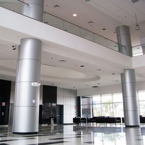 Panneaux ACM en aluminium texturé Embouts composites intérieurs Toit de 12mm CNC perforé - Product Image 1