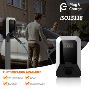 Chargeur <span class=keywords><strong>de</strong></span> véhicule électrique bidirectionnel OCPP2.0 V2G, station <span class=keywords><strong>de</strong></span> recharge commerciale pour véhicules électriques, chargeur mural sans fil avec prise Type 2, <span class=keywords><strong>charge</strong></span> dynamique - Product Image 6