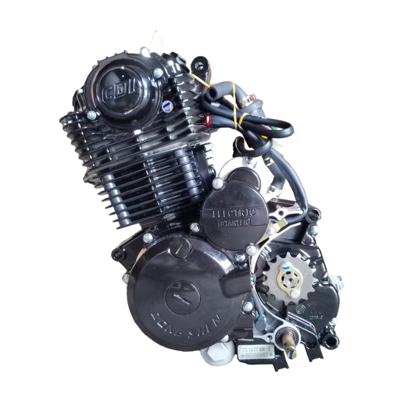 Zongshen 250cc Engine - Air-Cooled, 4-Stroke Motorcycle Power