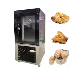 Peralatan panggang Oven industri pemanggang roti, peralatan panggang konveksi elektrik perspektif udara panas komersial